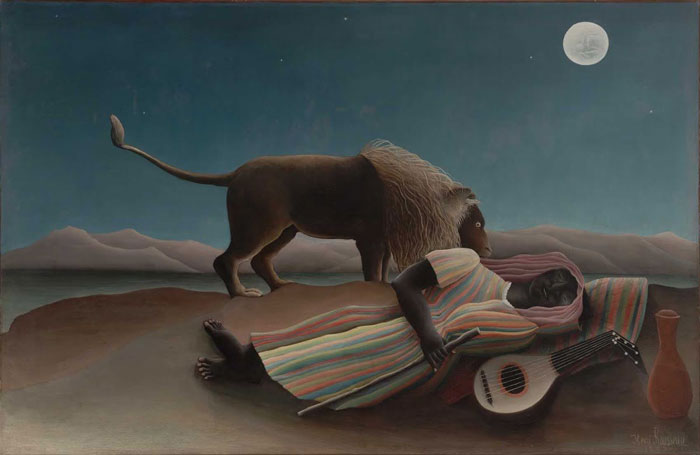 The Sleeping Gypsy (1897) By Henri Rousseau