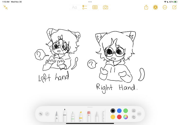 I Tried.. They Are The Same One I Wanted To Draw But Different Hand Haha