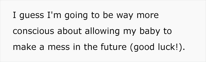 Mother Is Handed A Dustpan And A Brush To Clean Up After Her Baby, Wonders If That’s Unreasonable Mother Is Handed A Dustpan And A Brush To Clean Up After Her Baby, Wonders If That’s Unreasonable
