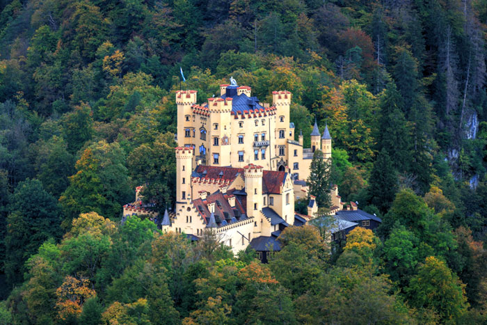 Hohenschwangau Castle In Bavaria, Germany
