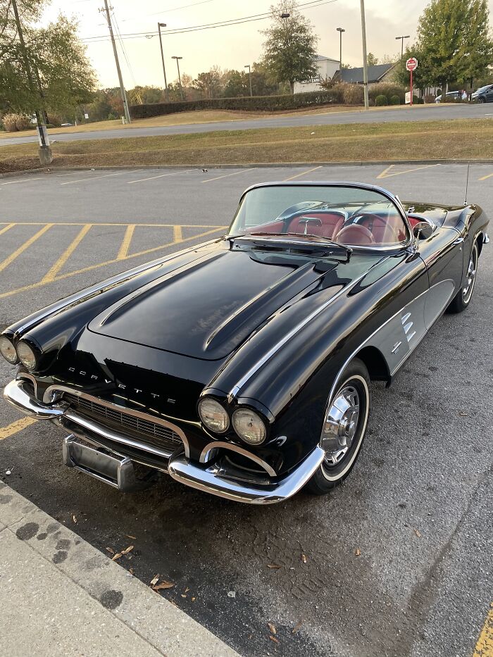 This Old Corvette I Found In A Parking Lot