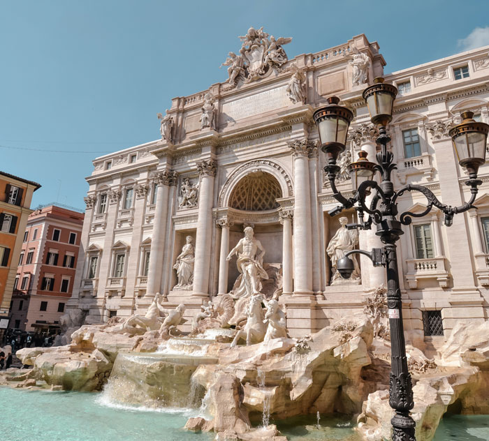 A Perfect Example Of Baroque Architecture Is The Trevi Fountain In Rome