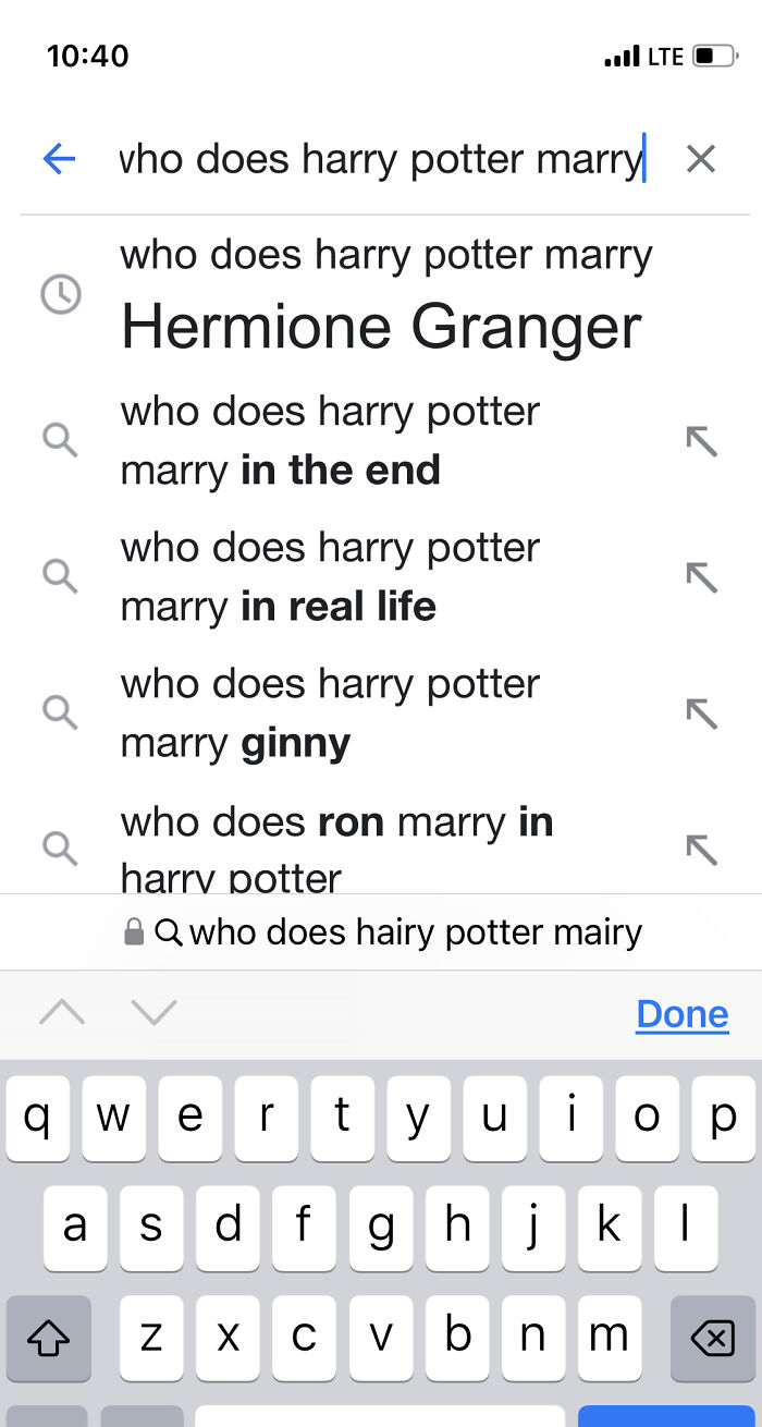 Google Is Apparently Very Confused About Harry Potters Wife