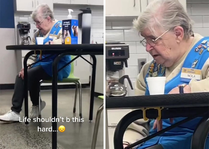 15-Second Clip Of Elderly Walmart Worker Goes Viral With 29.1M Views, Results In $186K Being Raised For Her Retirement 15-Second Clip Of Elderly Walmart Worker Goes Viral With 29.1M Views, Results In $186K Being Raised For Her Retirement
