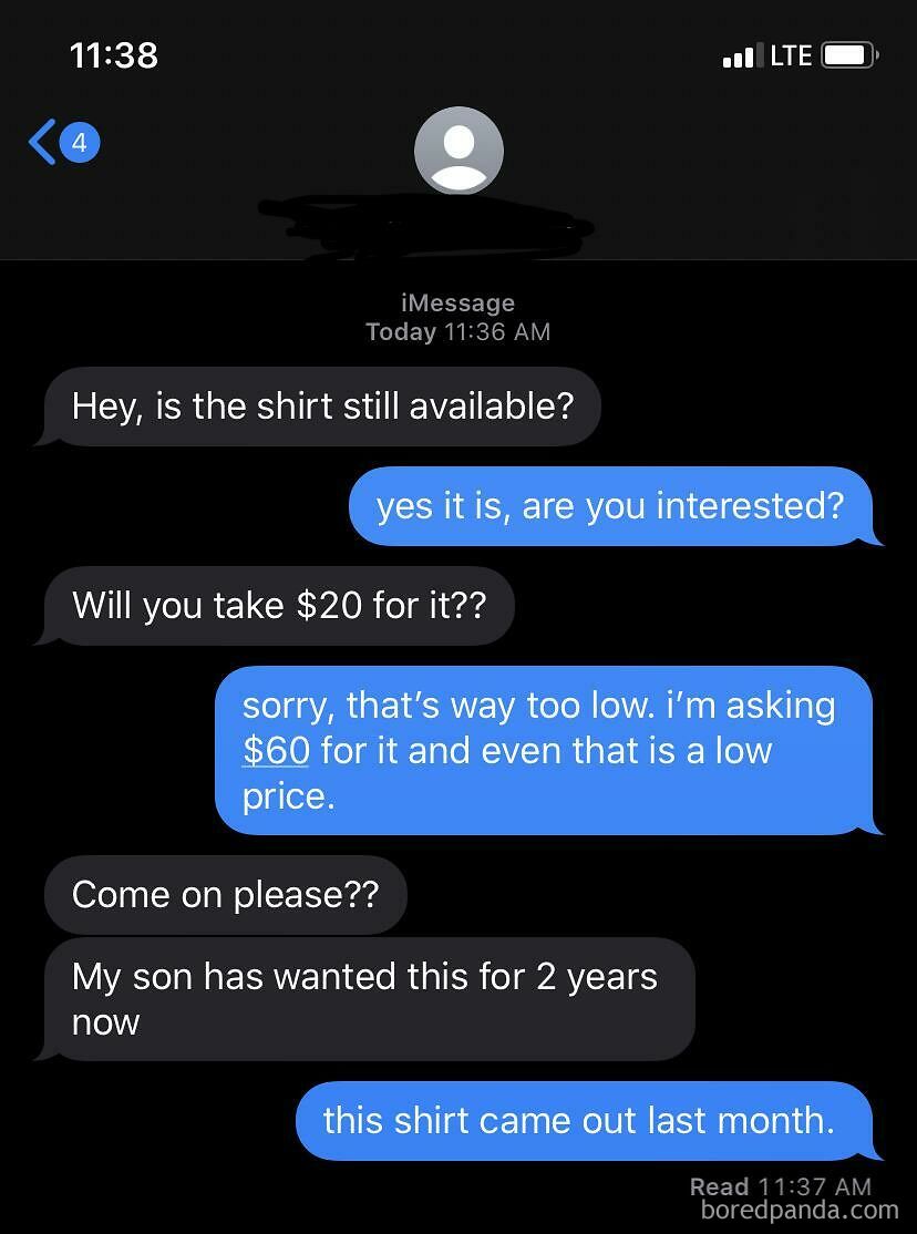 Cb Tries To Use Their Kid As An Excuse To Get A Supreme Shirt For Super Cheap