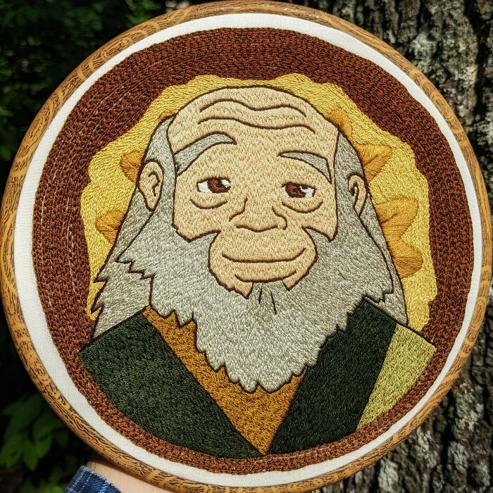 Uncle Iroh Is Finally Finished! He Was The Only Thing I Worked On For A Year And I'm So Proud Of How He Came Out