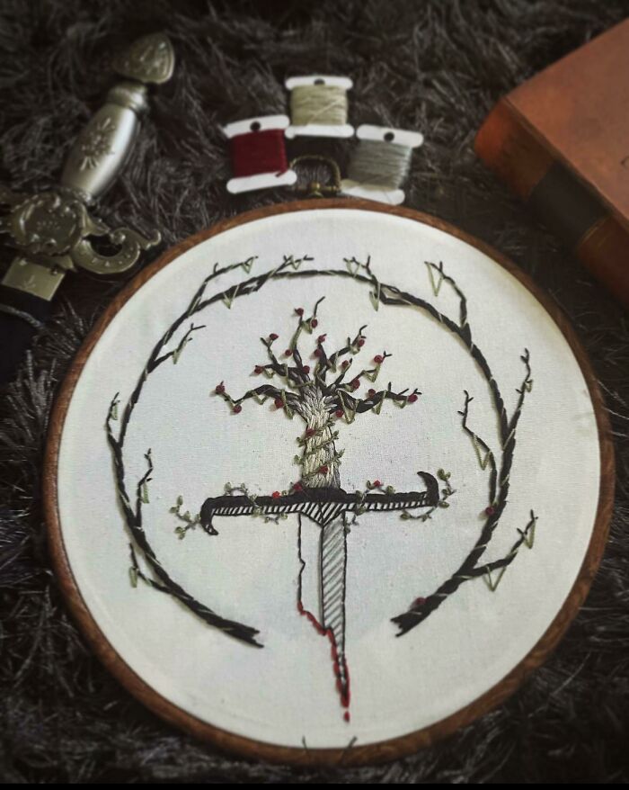 I Like Swords So Embroidered One