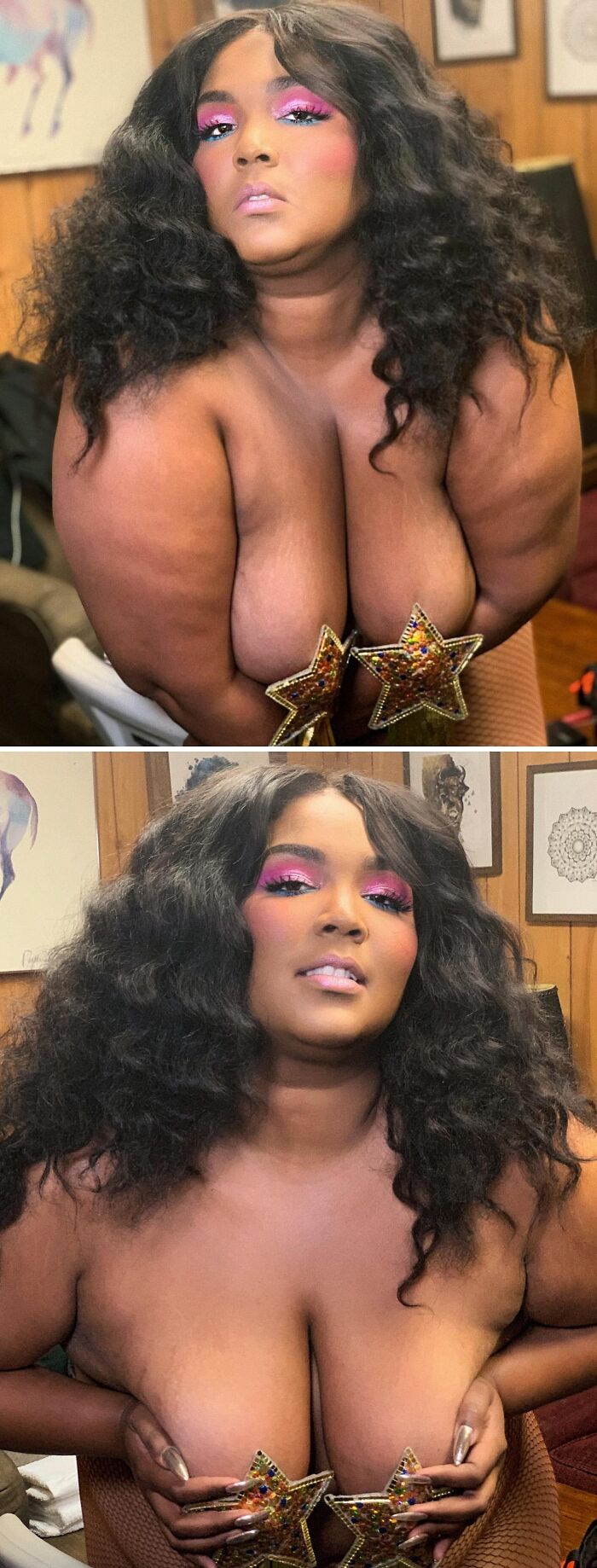 When Lizzo Shared This Topless Photo Of Herself