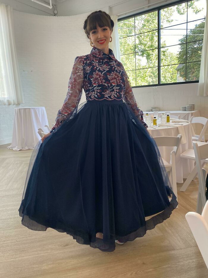 A Dress I Made For My Friend’s Wedding Last Year