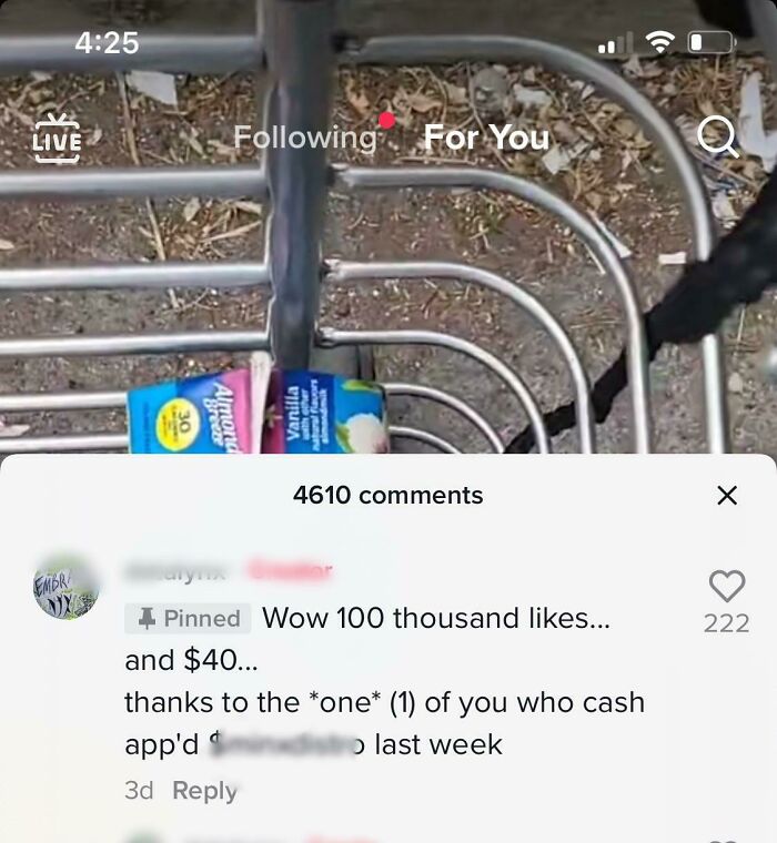 Person Mad That People Liked Their Video But Didn’t CashApp Them Money