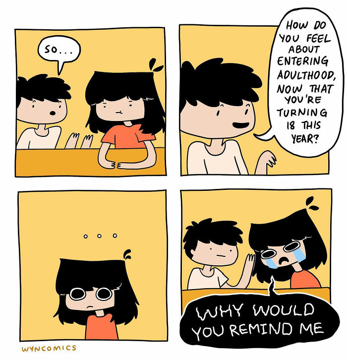 Artist’s Hilarious Comics On Randomly Funny Slice Of Life With Humor