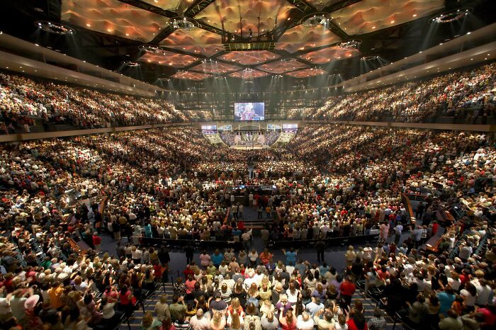 Lakewood Church In Texas Capacity 45,000 People. Is This Really Necessary?