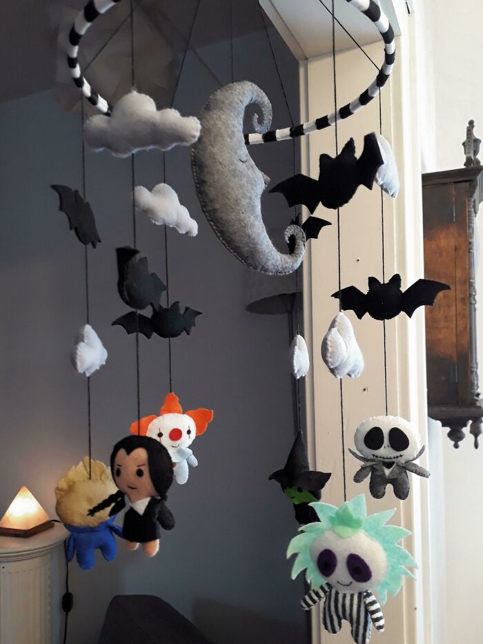 I Made A Baby Mobile For My Spooooky Friend