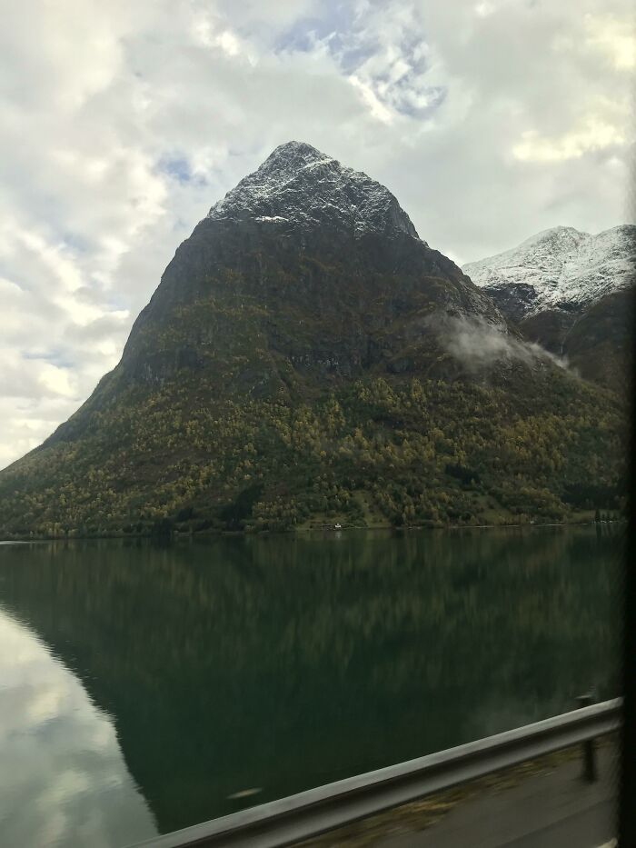 1,3km Tall Mountain In Norway (House For Scale)