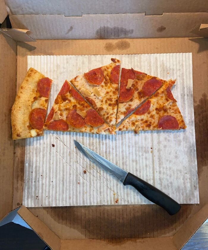 My Girlfriend Will Cut Off The Stuffed Crust And Leave The Rest For Someone Else