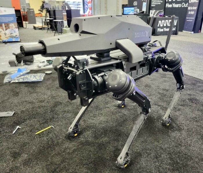 They’re Actually Putting Guns On Robot Dogs