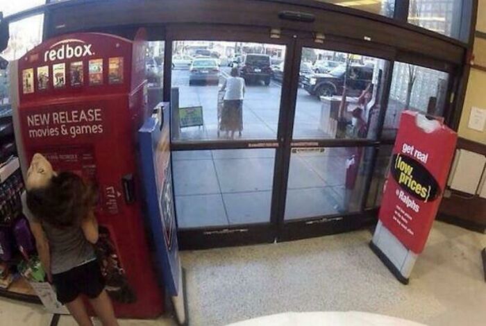 This Image Was Captured At A Redbox In San Diego, California