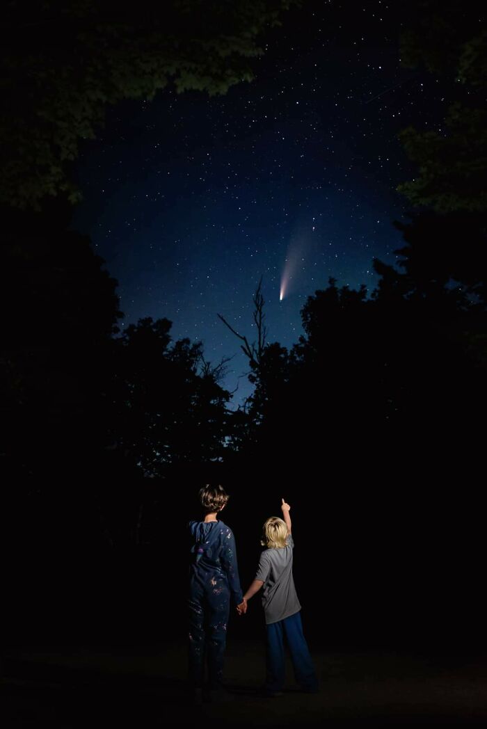 ITAP Of My Kiddos And The Comet