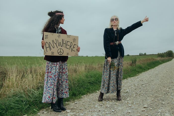 Hippy Hitchhiker Girls 