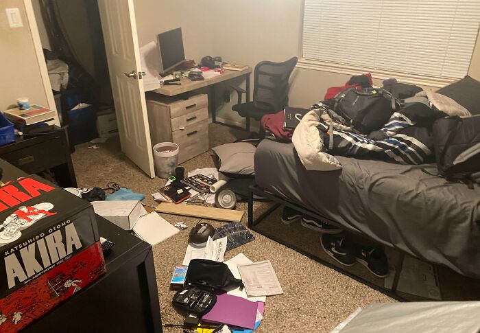 My Room Was Clean When I Left For My Dad's House For Spring Break… This Is What I Came Home To After My Mom “Looked For My Wallet”