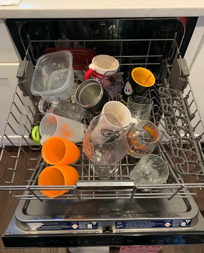 The Way My Wife Loaded The Dishwasher