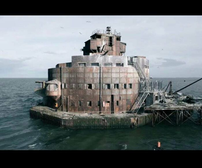 For The Cost Of About $60,000 You Can Live In A Wwi Seaport Built Between 1915-1919 Off The Coast Of England