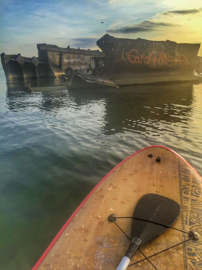 That Time I *did* Paddle Over A Wreck And Realized This Phobia Was A Thing. Sherkston Wreck, Lake Erie (Canadian Side)
