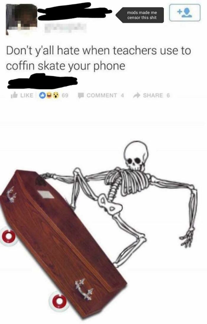 He Do Be Coffin Skate-Ing Tho