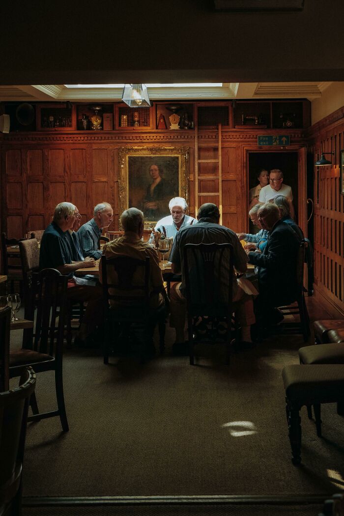 An Old Boys Lunch In The English Countryside