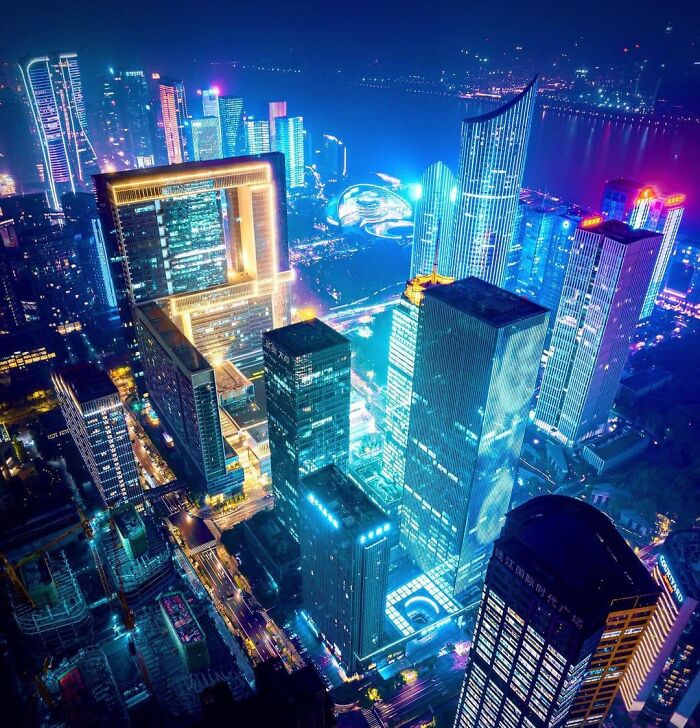 Hangzhou China's Night