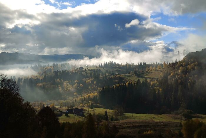 Morning In The Carpathians