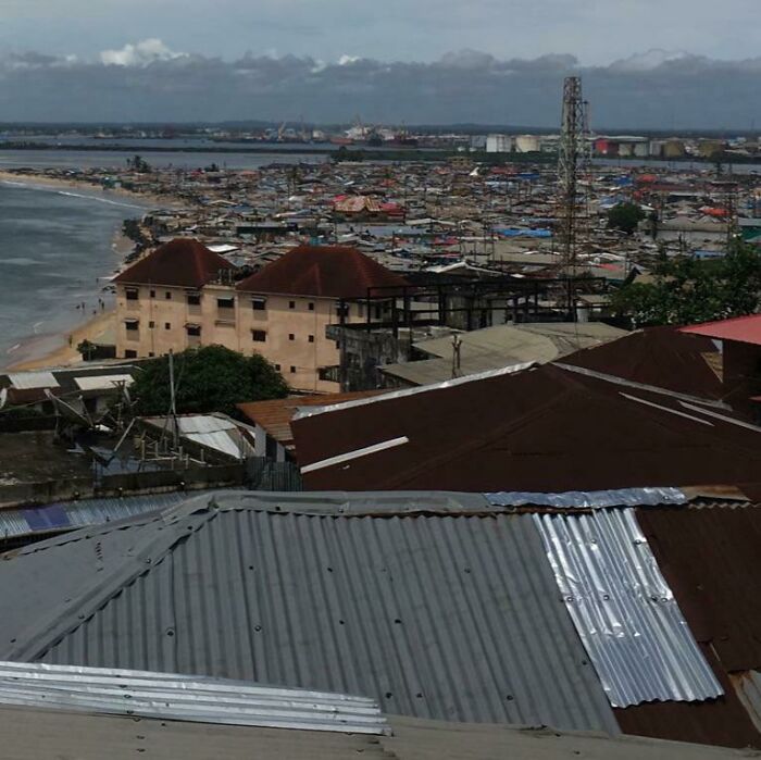 The West Point Township In Monrovia, Liberia, One Of The Most Dangerous Place In The World