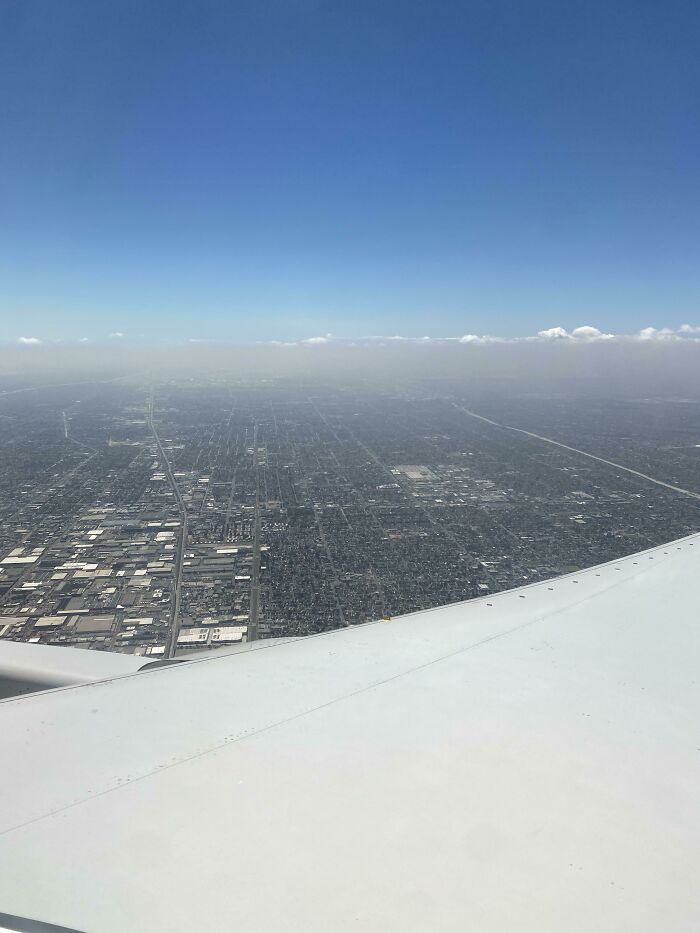 Los Angeles By Plane. No End In Sight