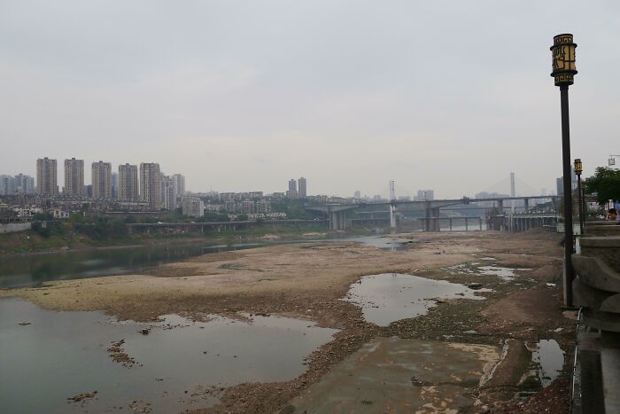 Yangtze River In Chongqing, China, 2016