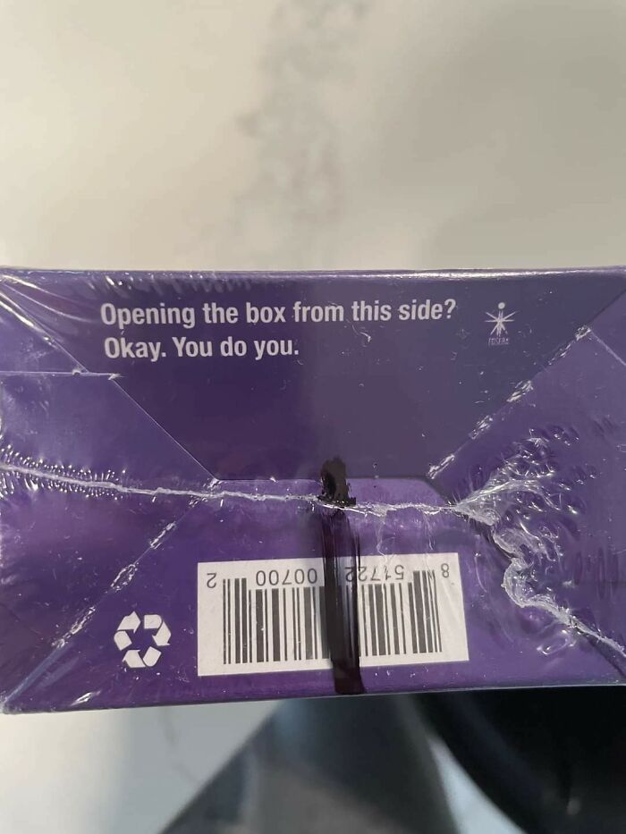 On The Bottom Of A Cookie Box