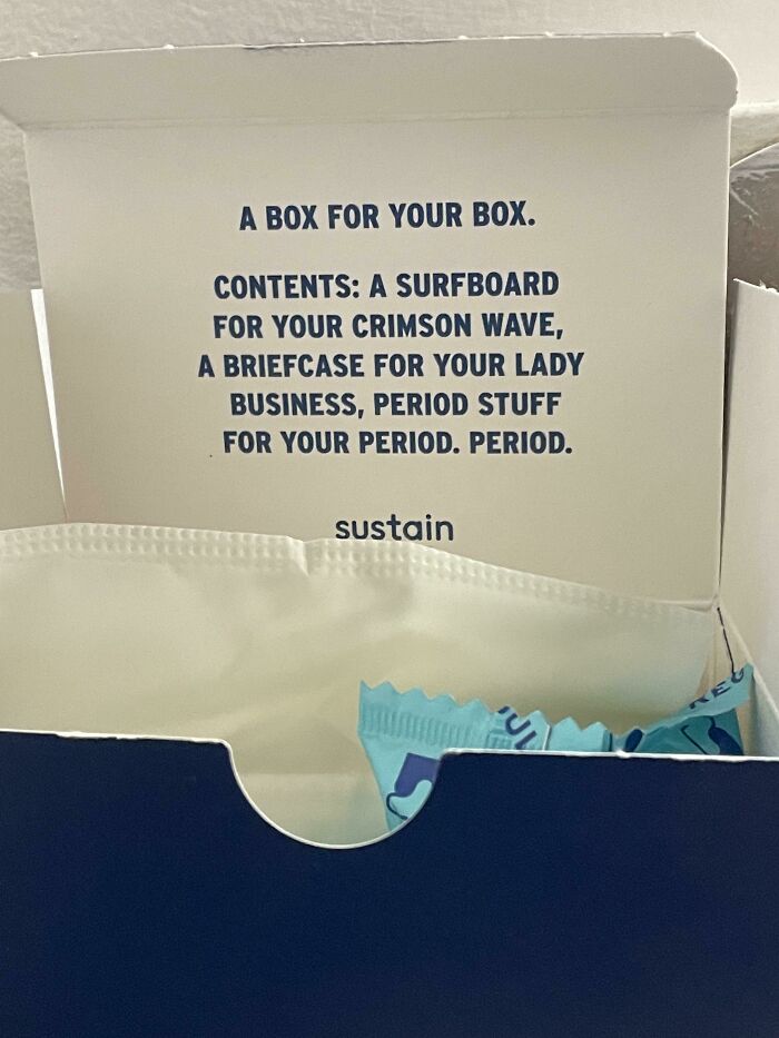 In A Box Of Tampons