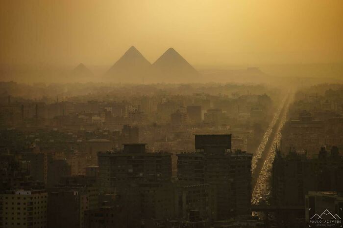 El Cairo, Egipto - Una ciudad maravillosa con una contaminación atmosférica terrible