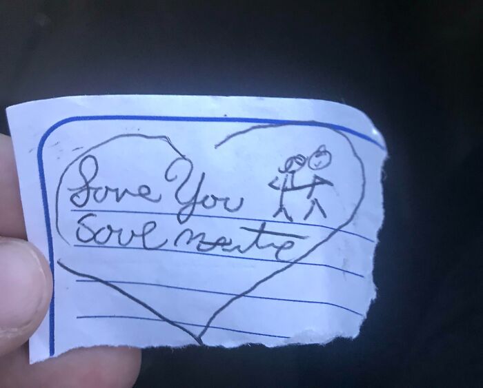 My Dad Slips A Love Note Into My Mom's Wallet Every Morning