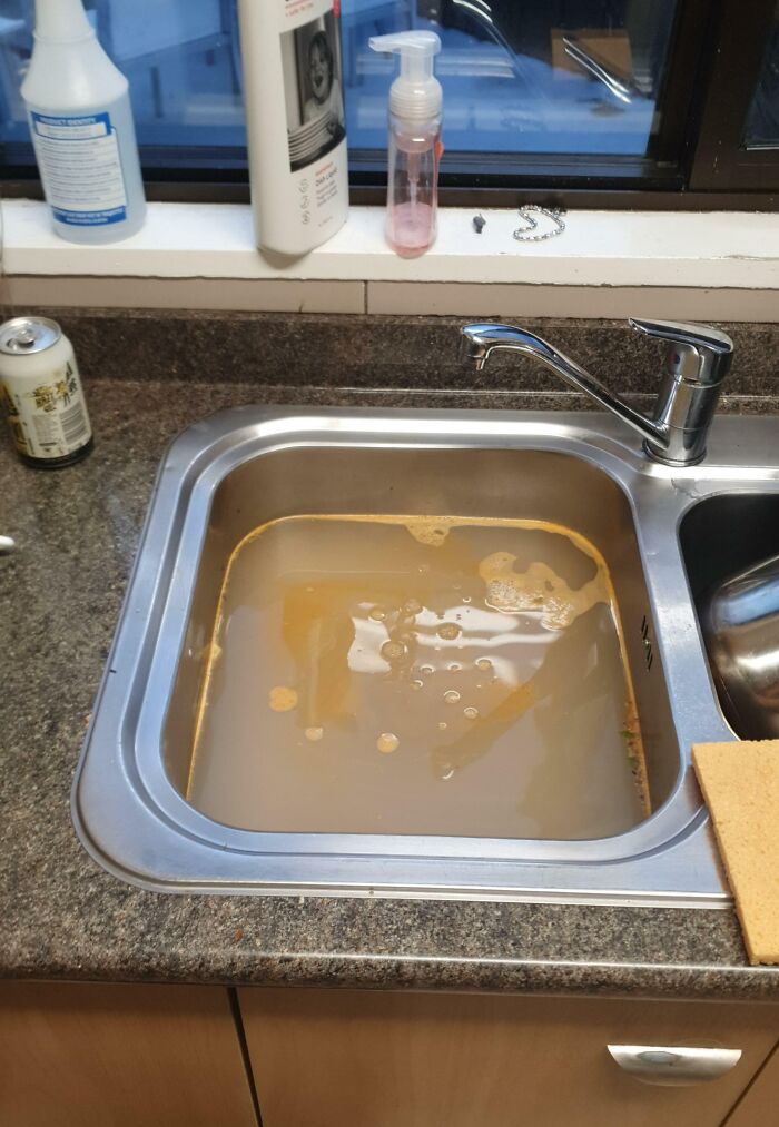 Flatmates Who Don't Drain The Sink