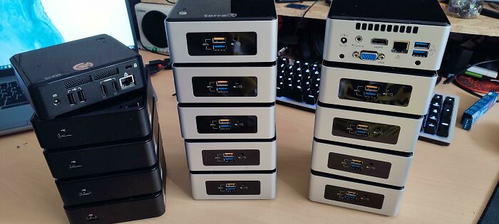 Just Saved These 15 Fairly Modern Intel Nuc (Mini Computer) From The Dumpster