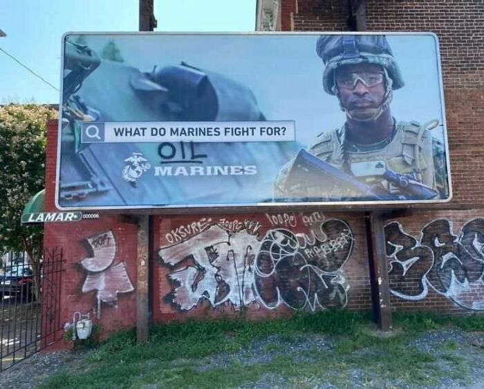 Corrected Military Billboard Spotted In Richmond, Virginia