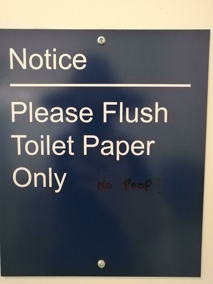 No Poop?