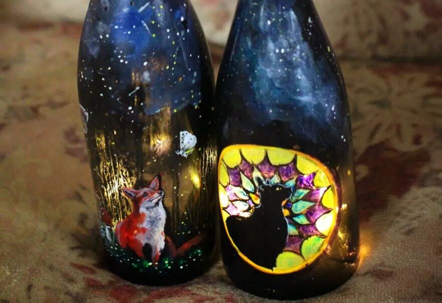 Enchanted Light Bottles