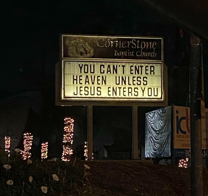This Church That Insists "Jesus Enters You" Before You Can Cross Through The Pearly Gates