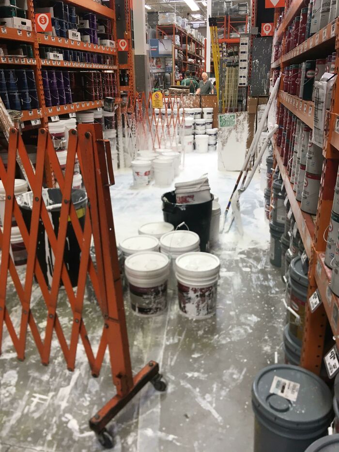 Paint Disaster At Home Depot