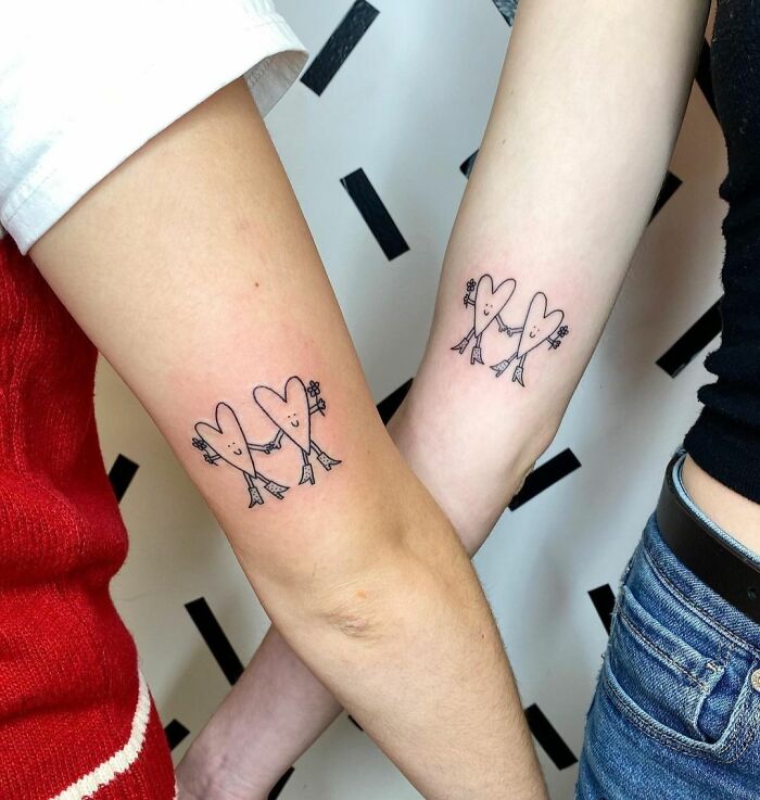 Some Of The Cutest Matching Best Friend Tattoos