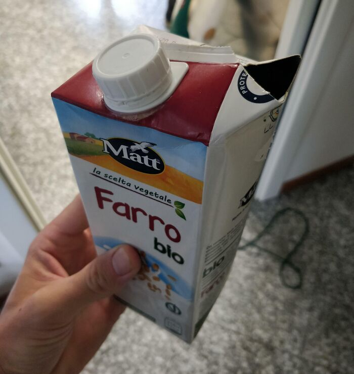 How My Soon-To-Be Father-In-Law Opens The Milk Carton