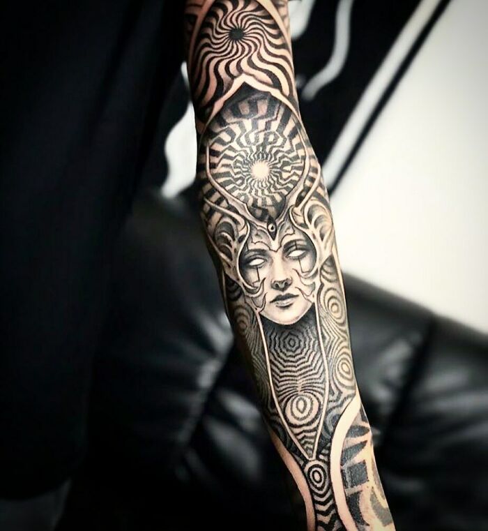 Tattoo Artwork By © Chalana Dots
