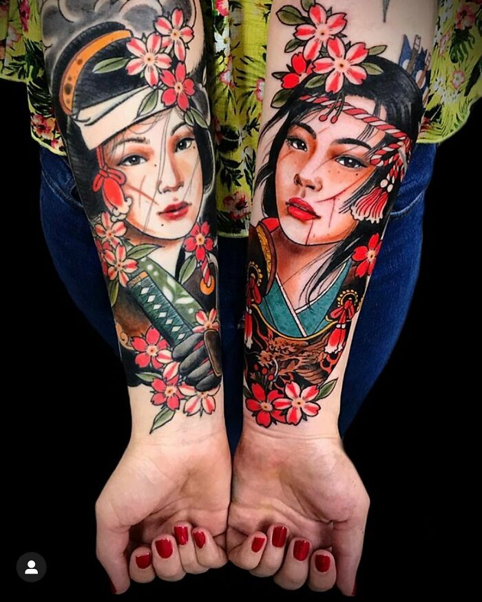 Tattoo Work By Jess Tattooer