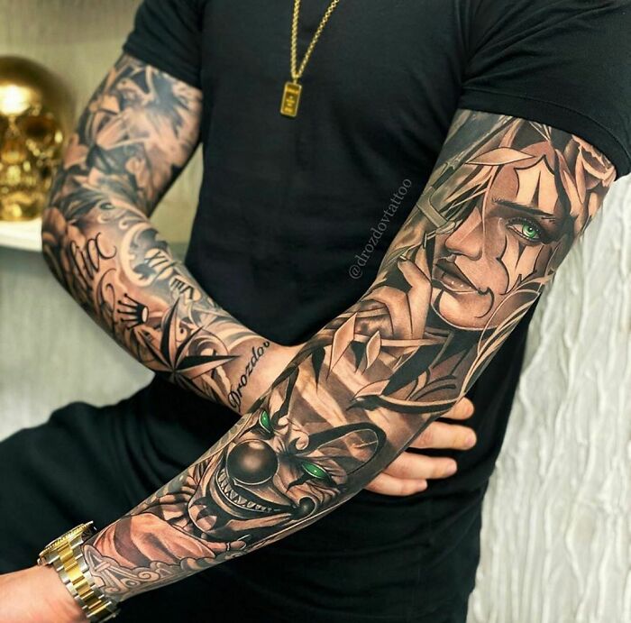 Tattoo Work By Vladimir Drozdov